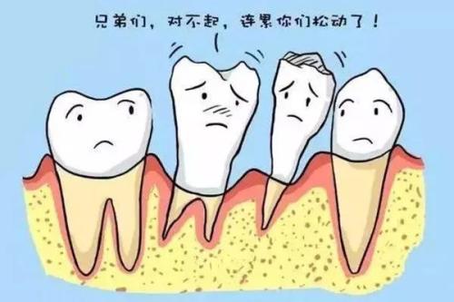 邊D人容易患牙周炎
